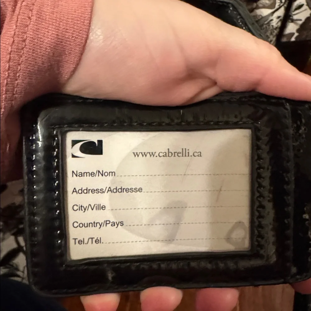 Cabrelli & Co. Roller Bag Briefcase in the Two-Tone Floral pattern - Picture 7 of 10